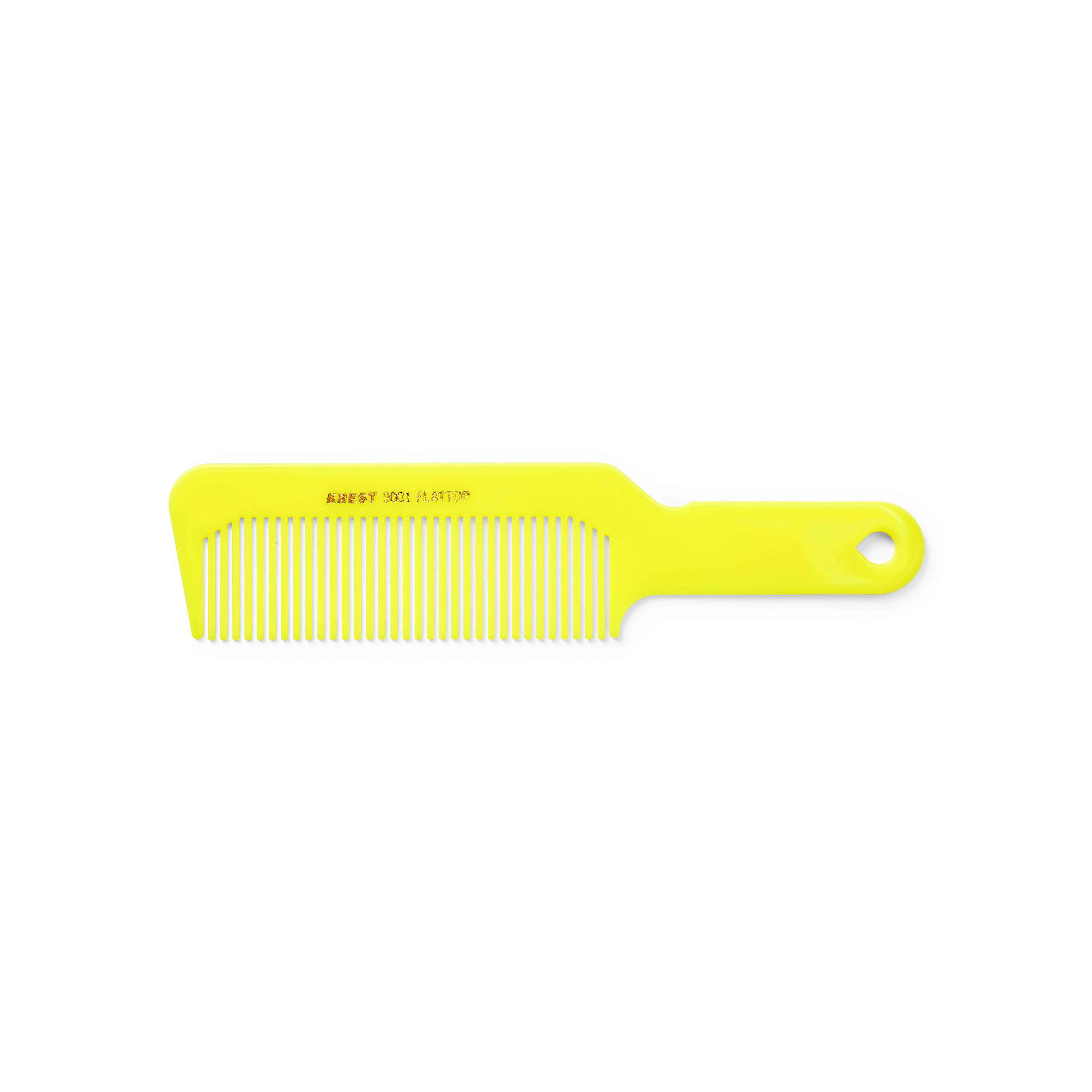 Flattop Comb Neon Yellow - 7033