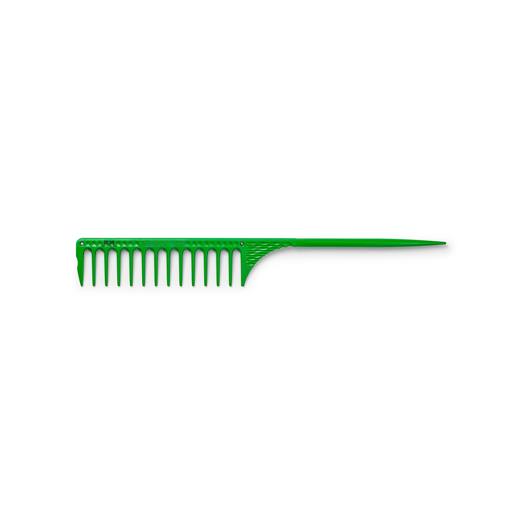 7278-JRL Fine teeth tail comb 9.8" Green