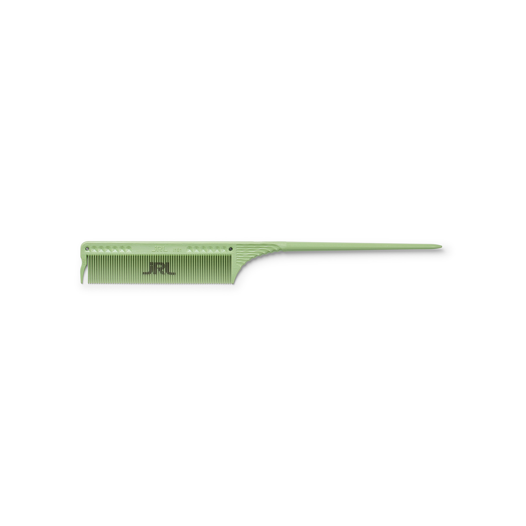 7200-JRL Fine teeth tail comb 8,5" Light green