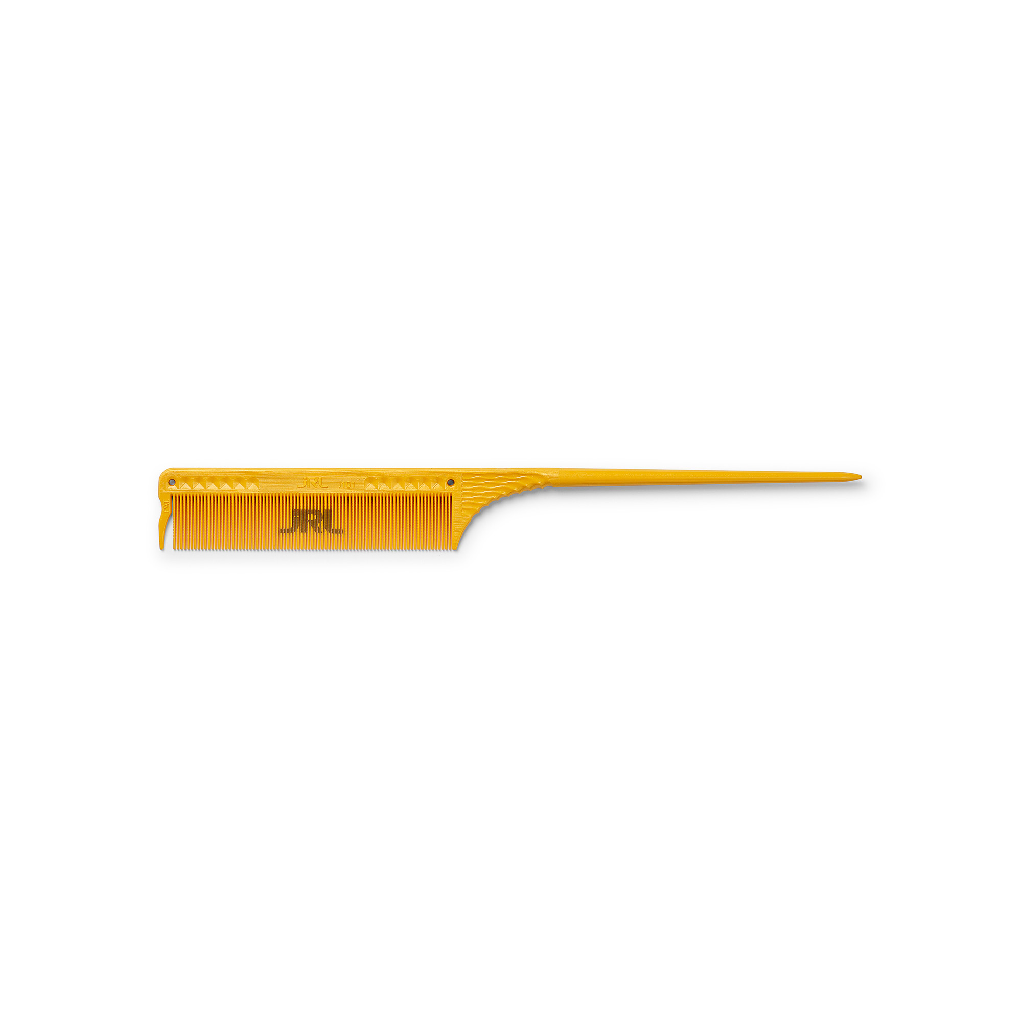 7232-JRL Fine teeth tail comb 8,5" Yellow