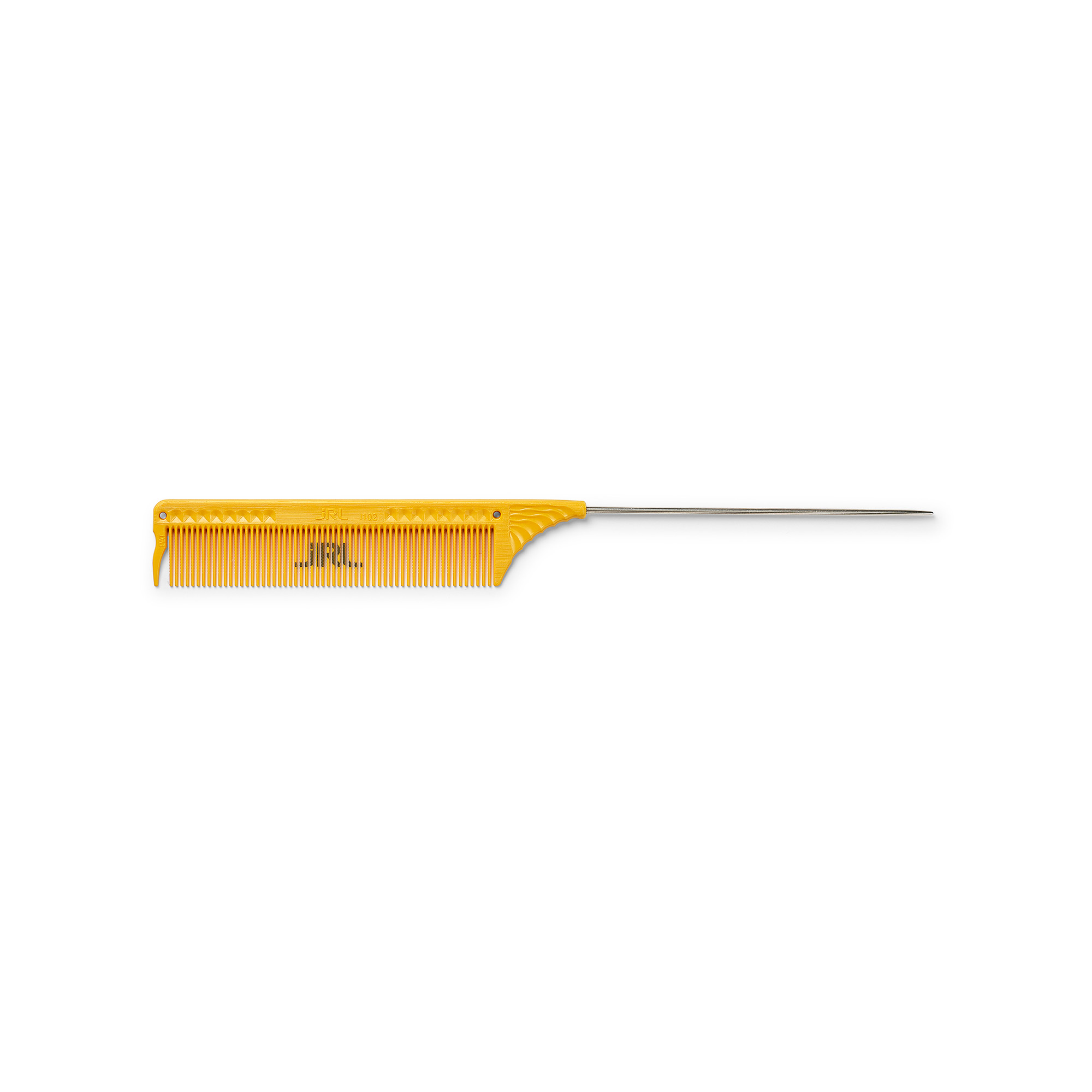 7233-JRL Pin tail comb 8,8" Yellow