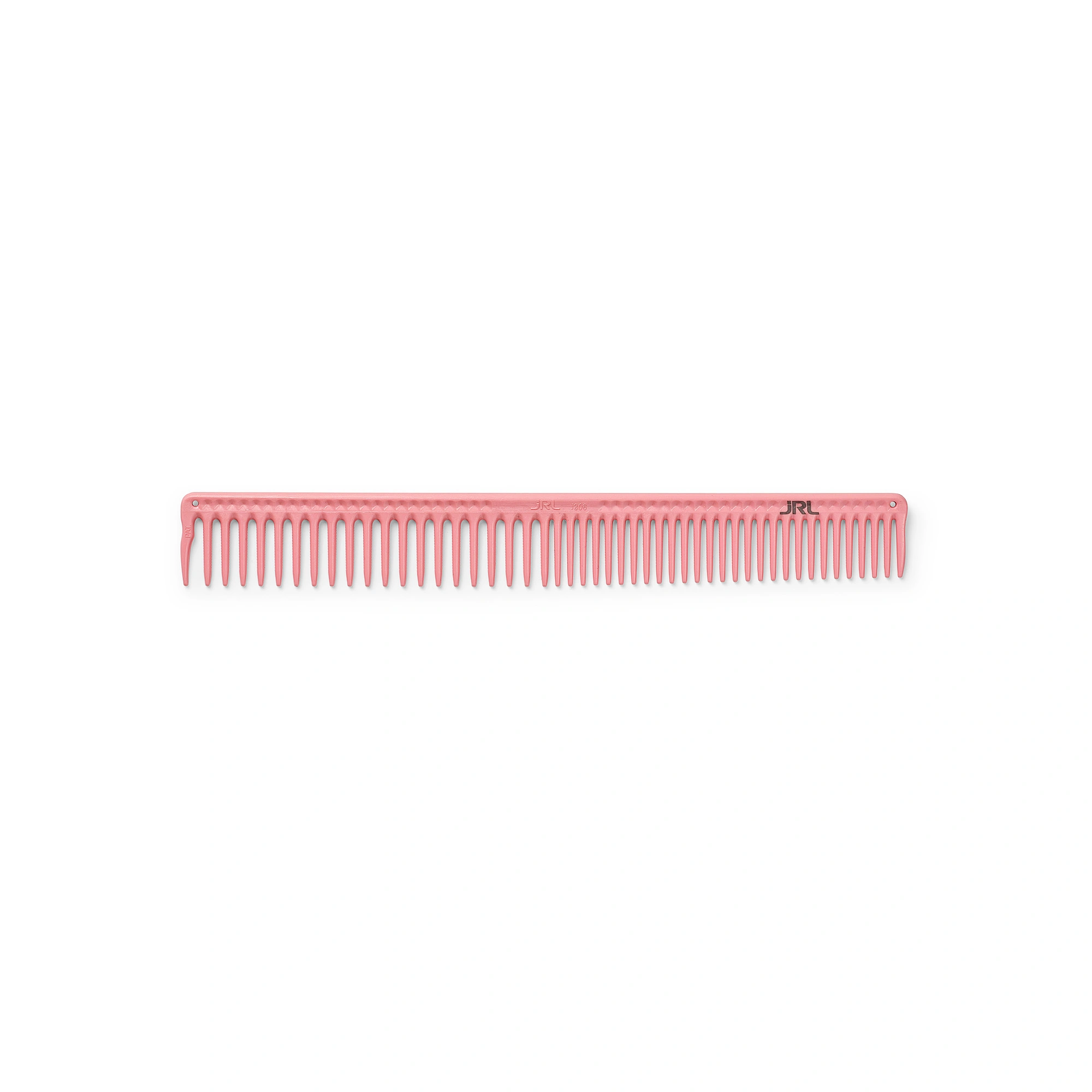 7256-JRL Long round tooth cutting comb 9" Pink