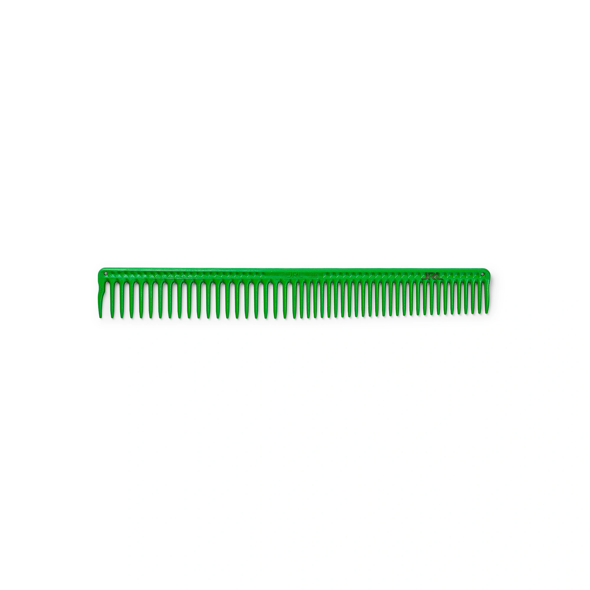 7272-JRL Long round tooth cutting comb 9" Green
