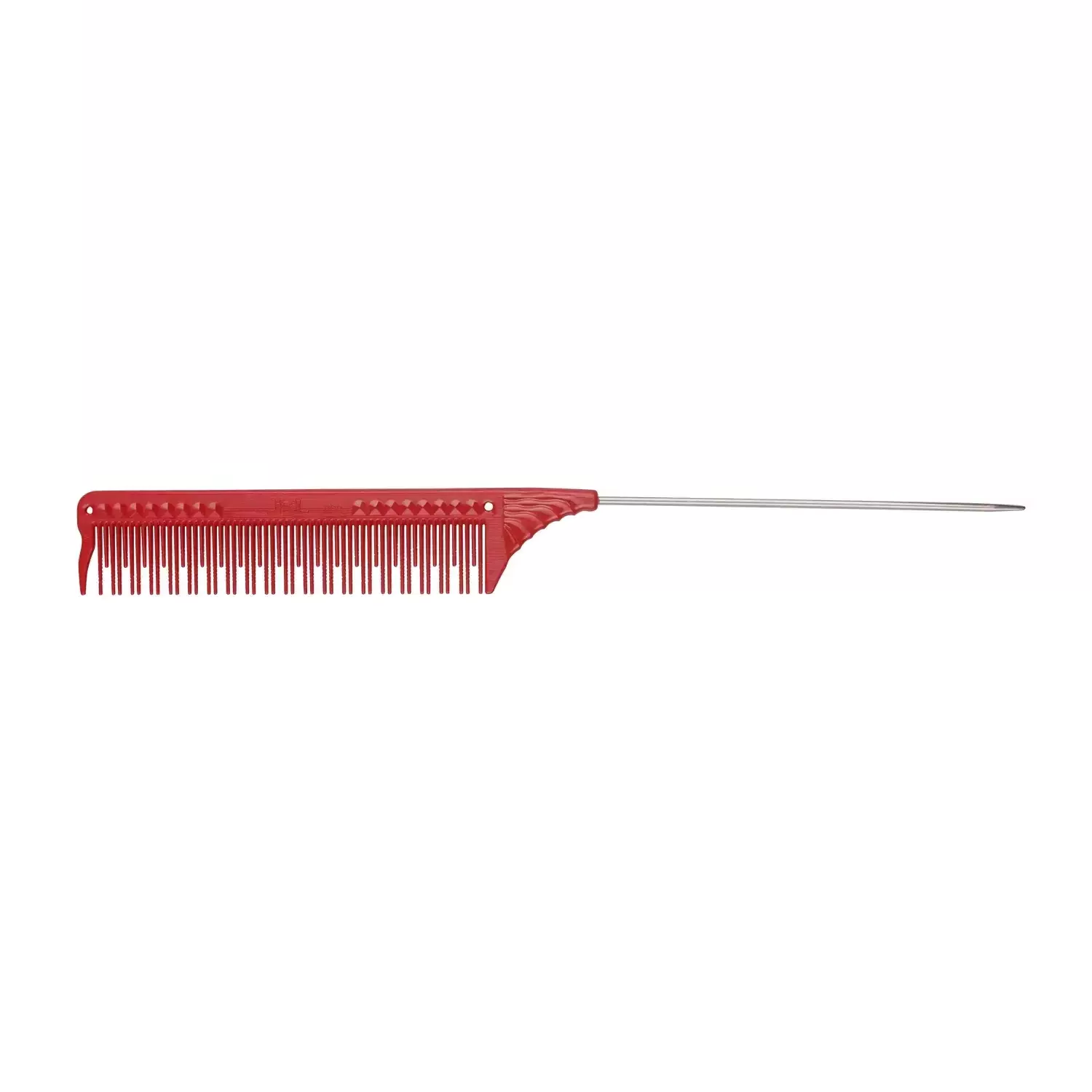 7121-JRL Teasing Comb 8.8" Red