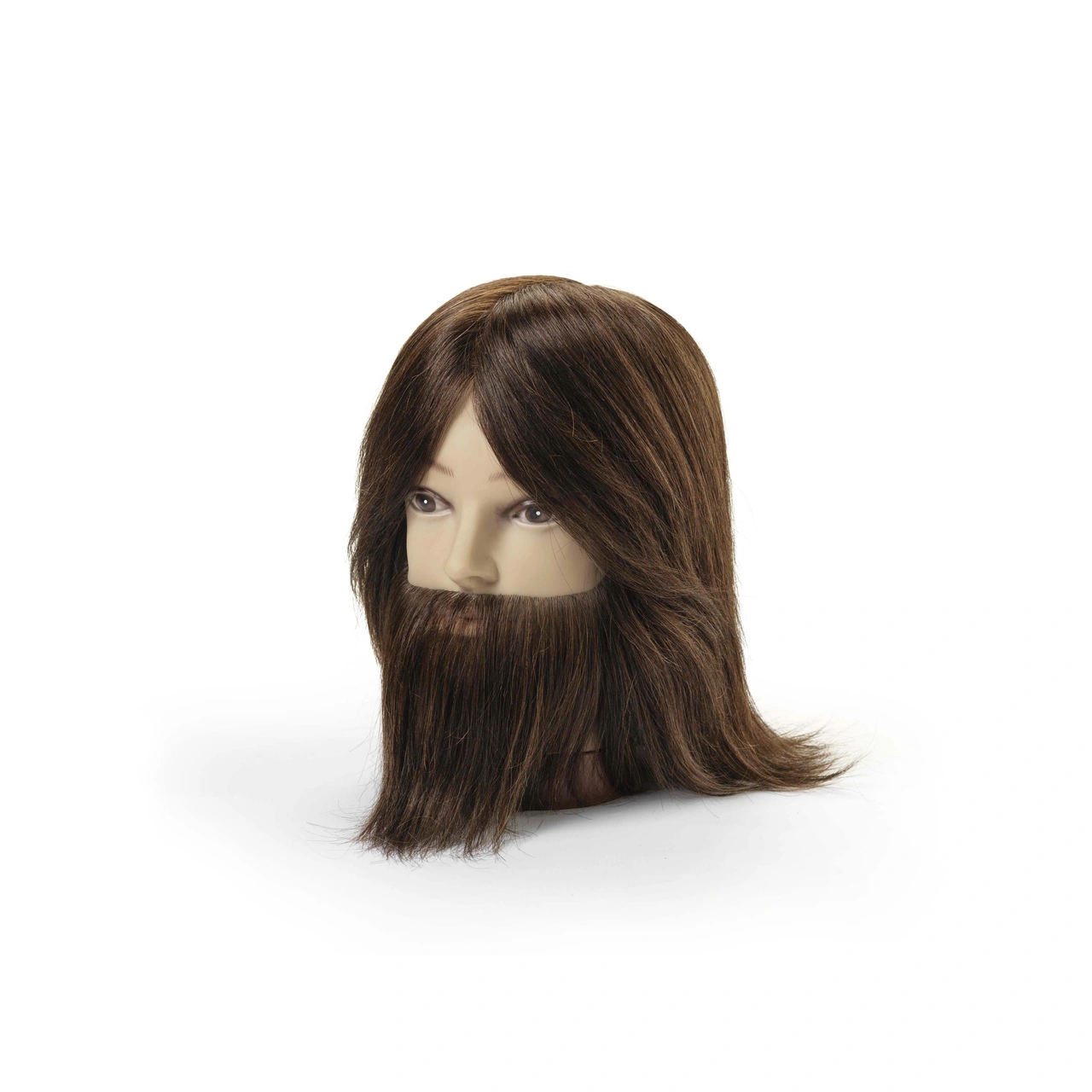 Mannequin Tommy 35/40cm dark brown with beard