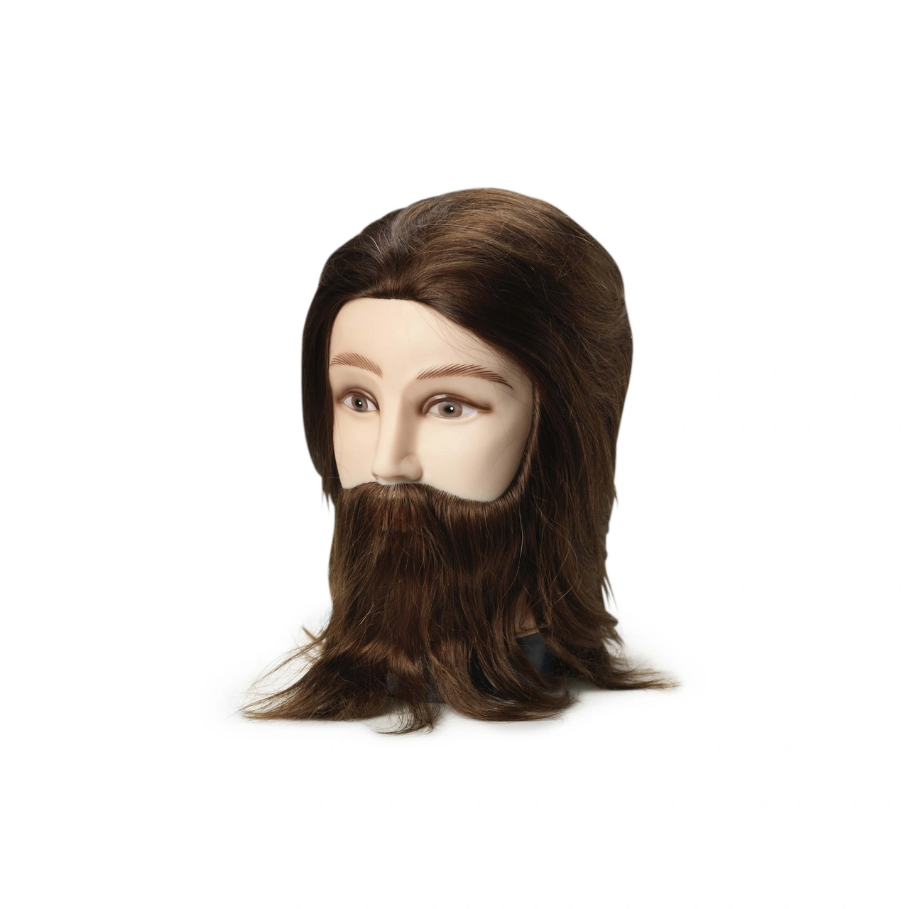 Mannequin Nr.5 Carl 20cm dark brown with beard
