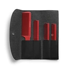JRL Barber Comb Set - Red