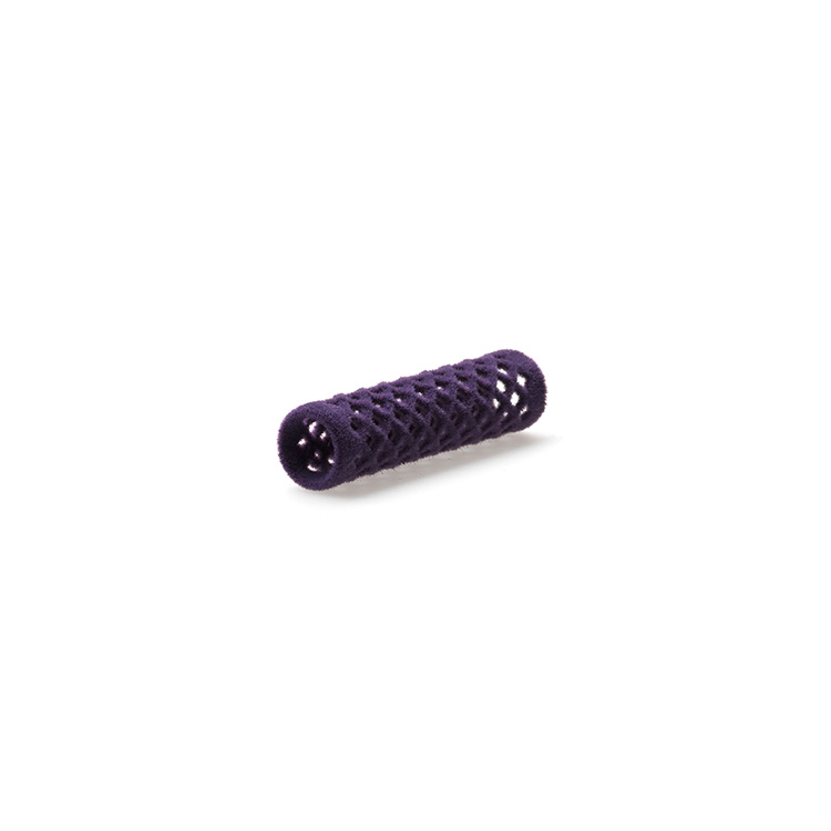 Flock Curler Purple 15mm 12-pack