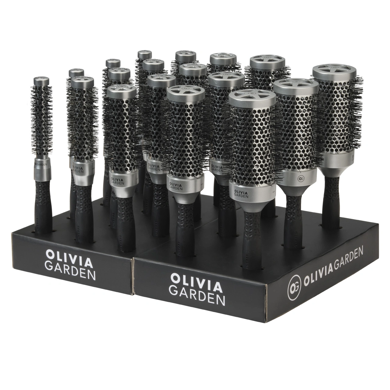 Olivia Garden Essential Blowout Classic Display 18-pcs