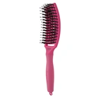 Olivia Garden Fingerbrush Care Iconic Boar & Nylon - Hot Pink Medium