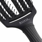 Olivia Garden Care Iconic Double Bristles Black Medium
