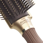 Olivia Garden Expert Style Control - Nylon Bristles Gold & Brown