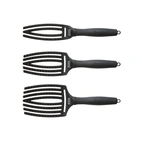 Olivia Garden Fingerbrush Combo Full Black - Small
