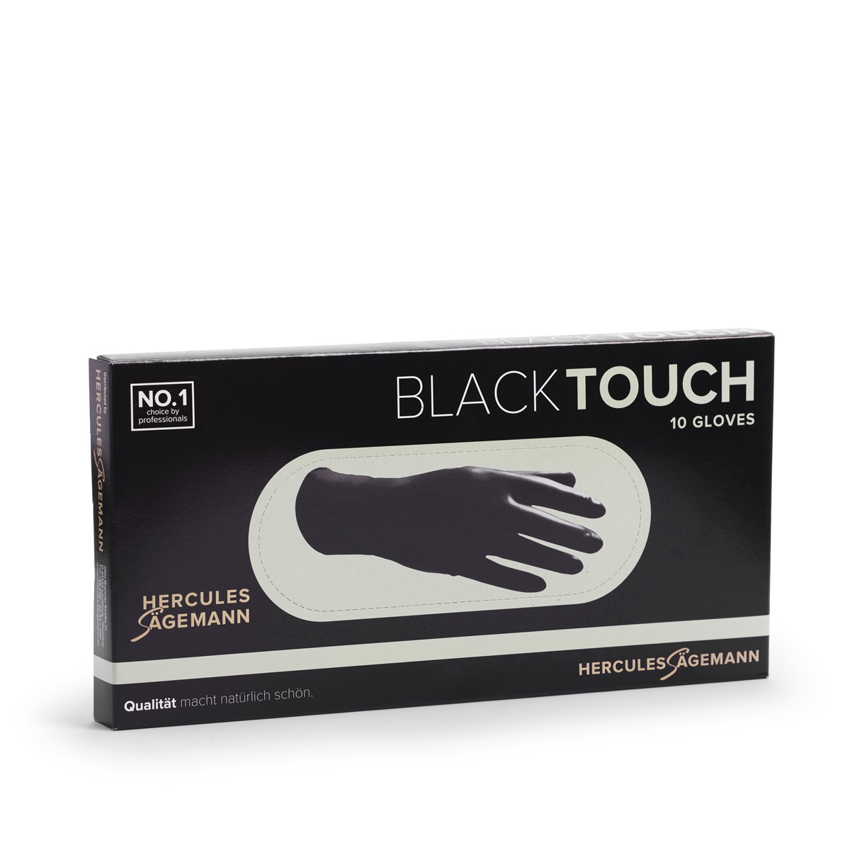 Hercules Sägemann Black Touch Latex Gloves – Medium