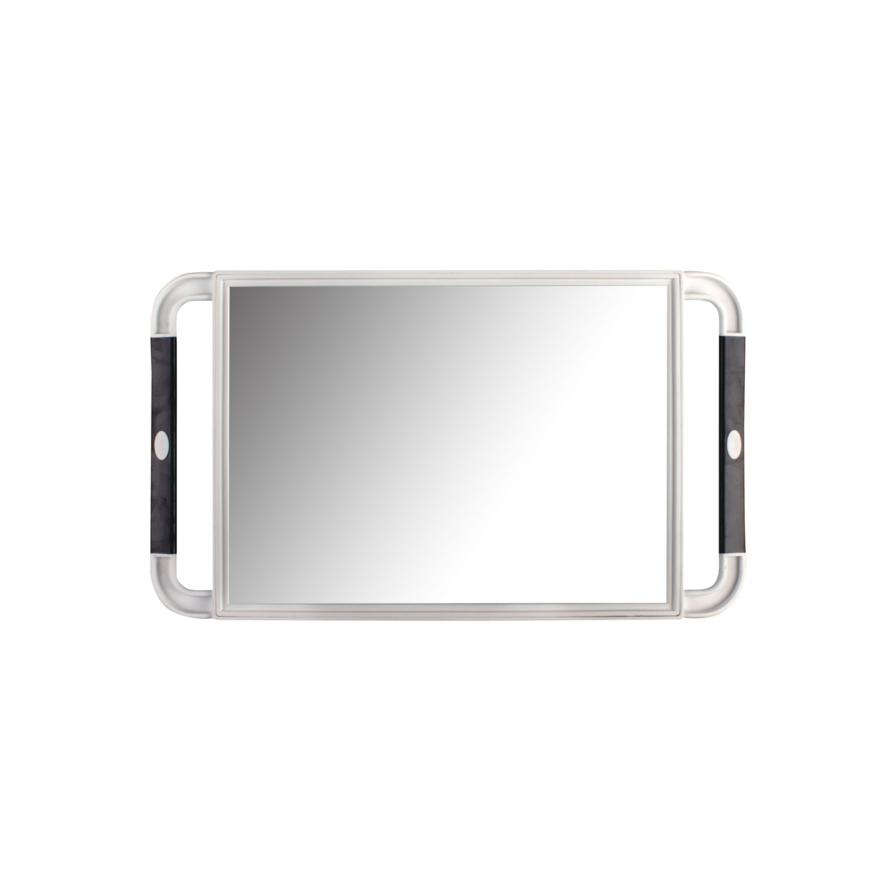 JRL Mirror Large Hand Held Mirror - White