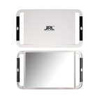 JRL Mirror Large Hand Held Mirror - White