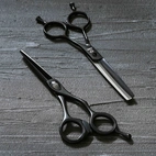 Joewell E40 Thinning Scissor Matt Black