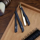 JRL Magnetic Straight Edge Razor - Black