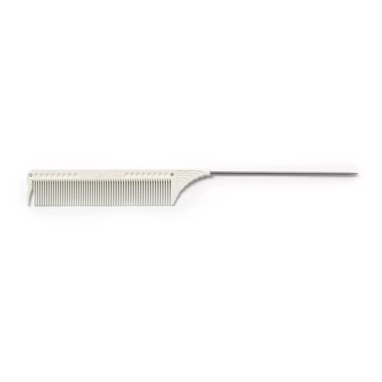 JRL Pin Tail Comb 8,8" White