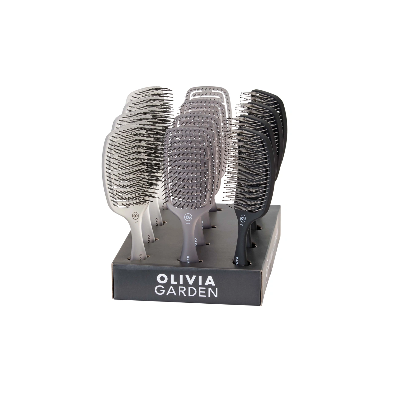 Olivia Garden Essential Care Flex Hairbrush - Display 12pcs