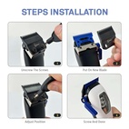 Caliber Blue Zirconia DLC Blender Blade