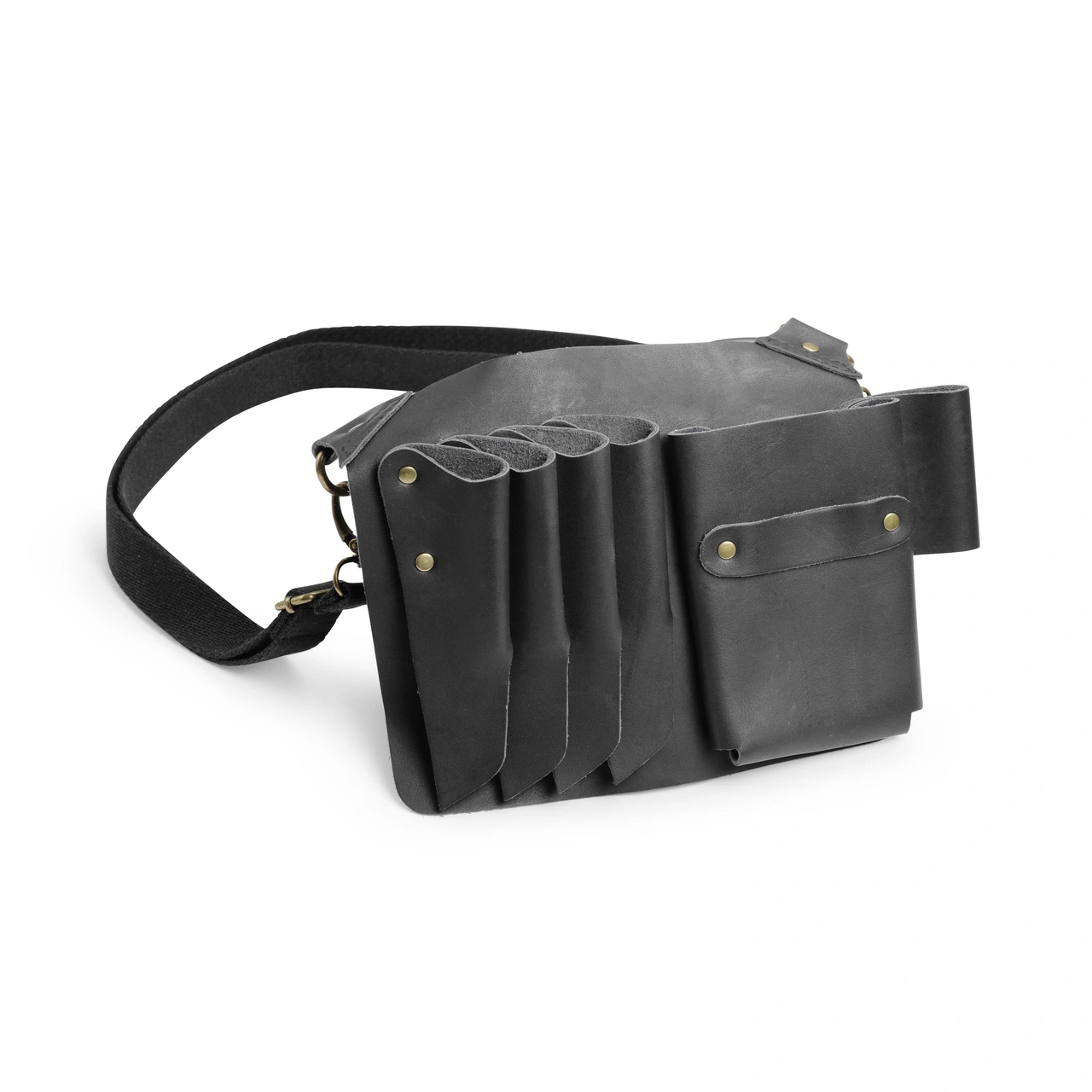 Carpenter holster, leather