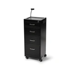 4-drawers Metal Trolley with Code Lock