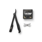 JRL Magnetic Straight Edge Razor - Black