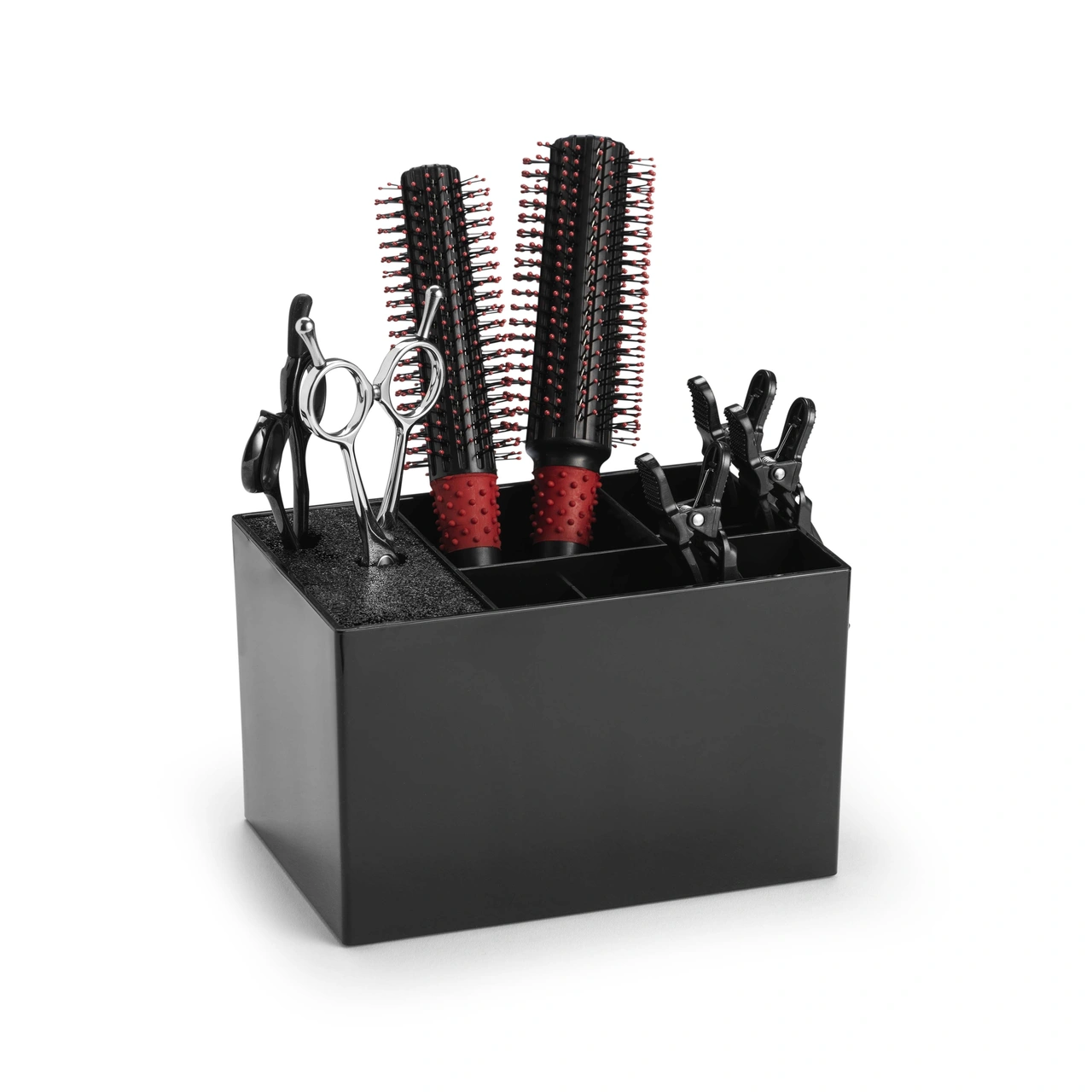 Scissor & accessorie stand, black