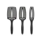 Olivia Garden Fingerbrush Combo Full Black - Small