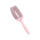 Olivia Garden - Fingerbrush Care Ionic Double Bristles Pastel Pink - Medium