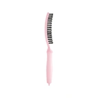 Olivia Garden - Fingerbrush Care Ionic Double Bristles Pastel Pink - Medium