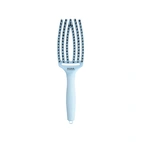 Olivia Garden - Fingerbrush Care Ionic Boar&Nylon Pastel Blue - Medium