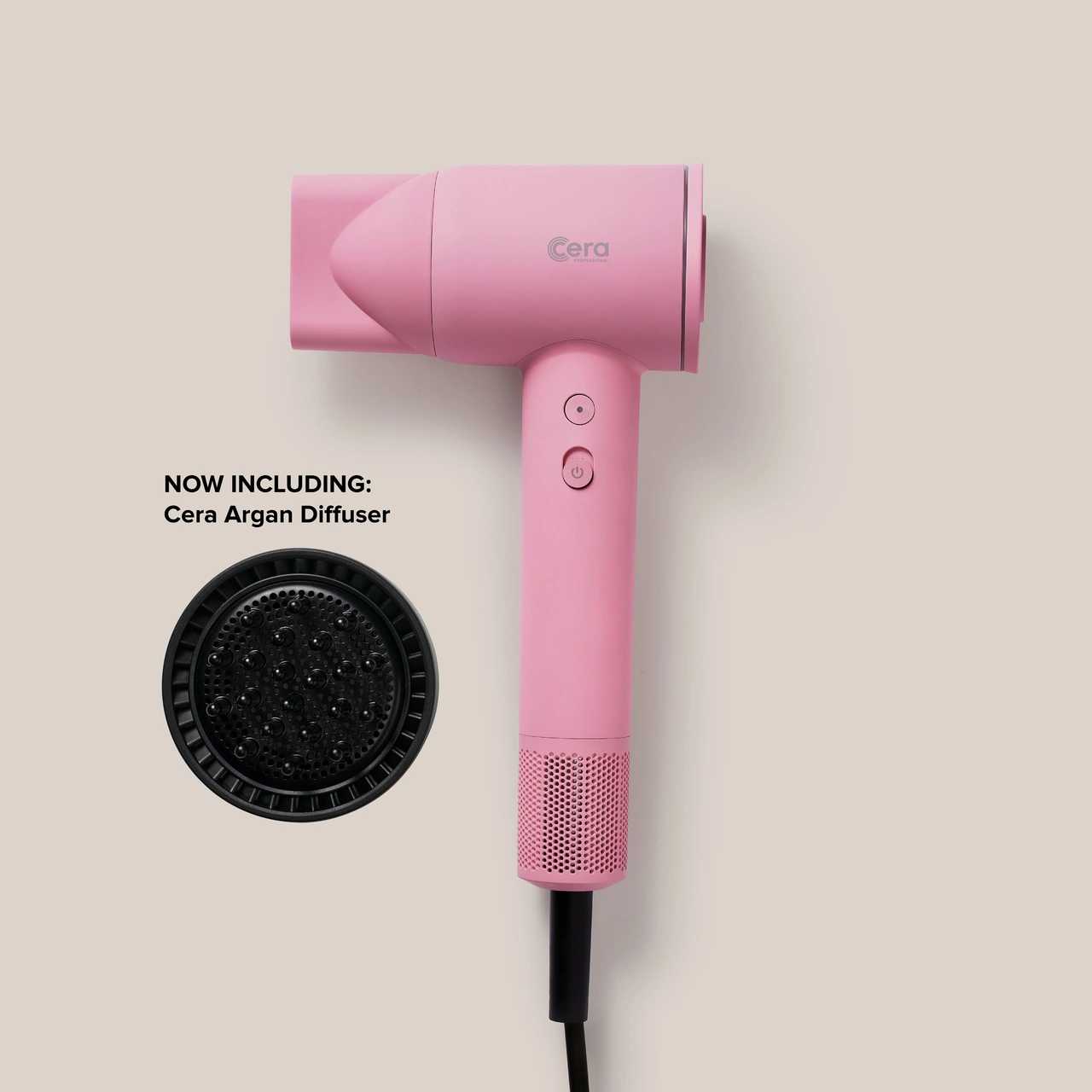 Cera PRO BLDC Hairdryer - Pastel Pink