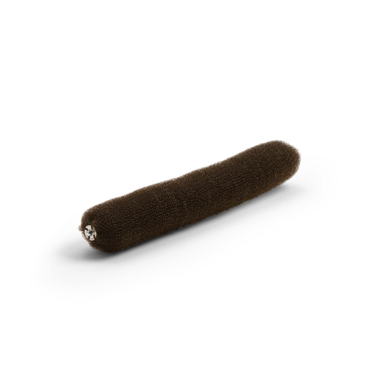 Hair buns 18 cm, brown