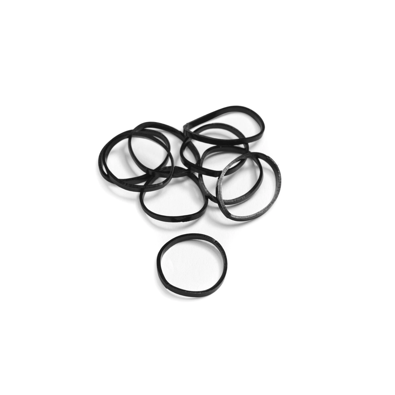 Silicon hairband, black