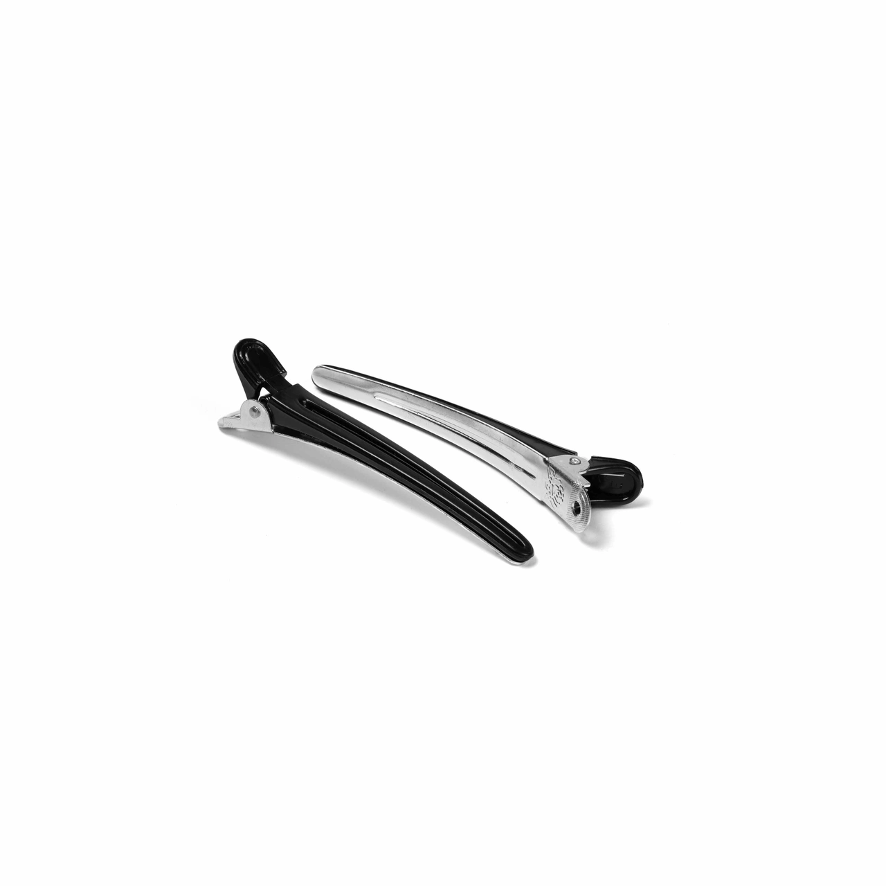 Hair clip alu/plastic, black