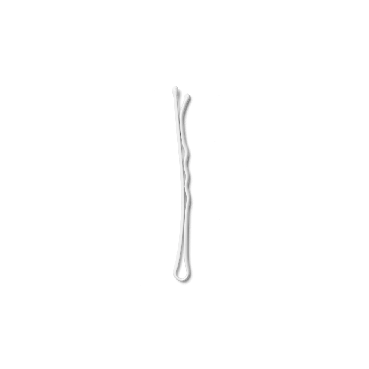 Hair grips white 51 mm